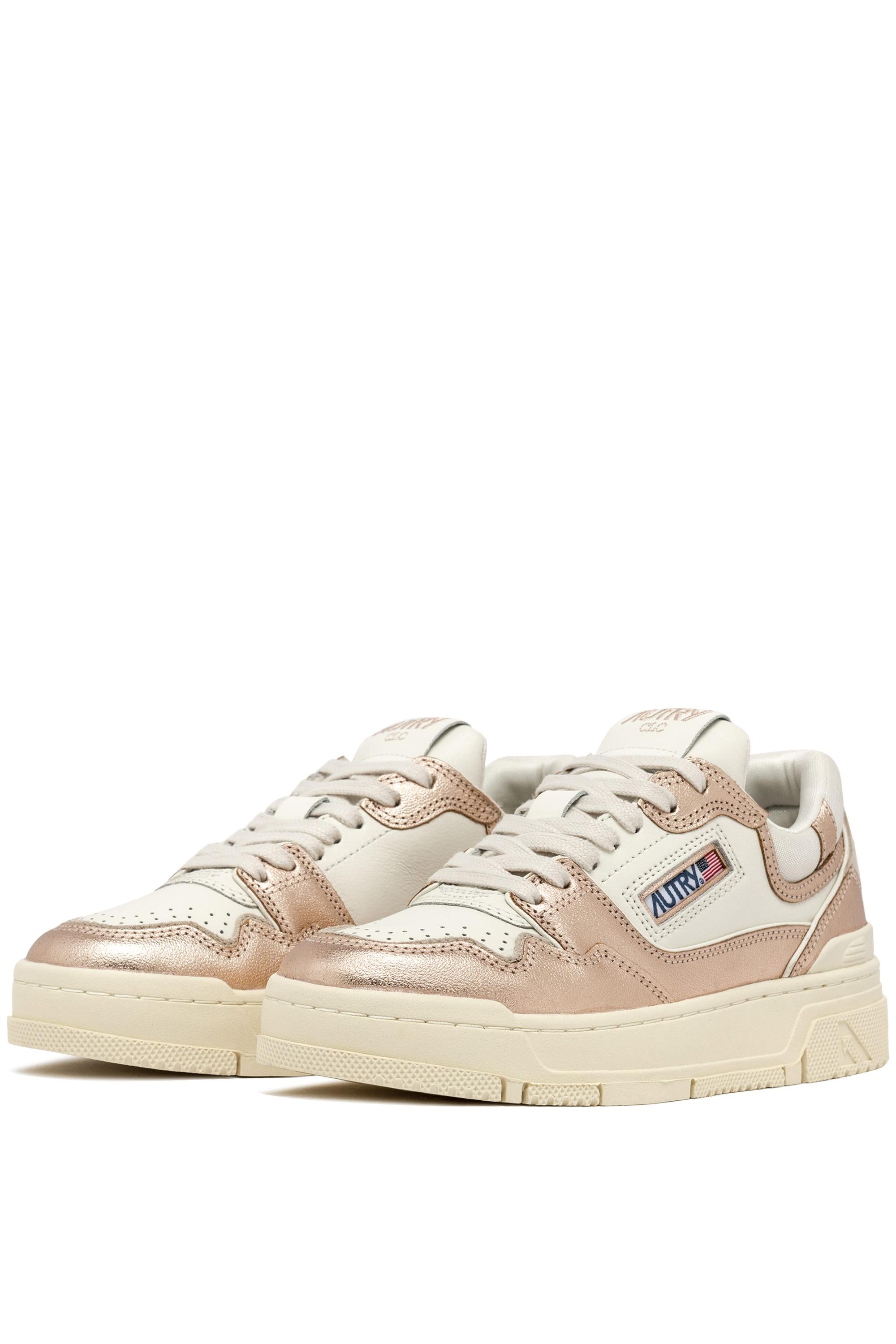 Sneaker femme clc avec détails cuivre