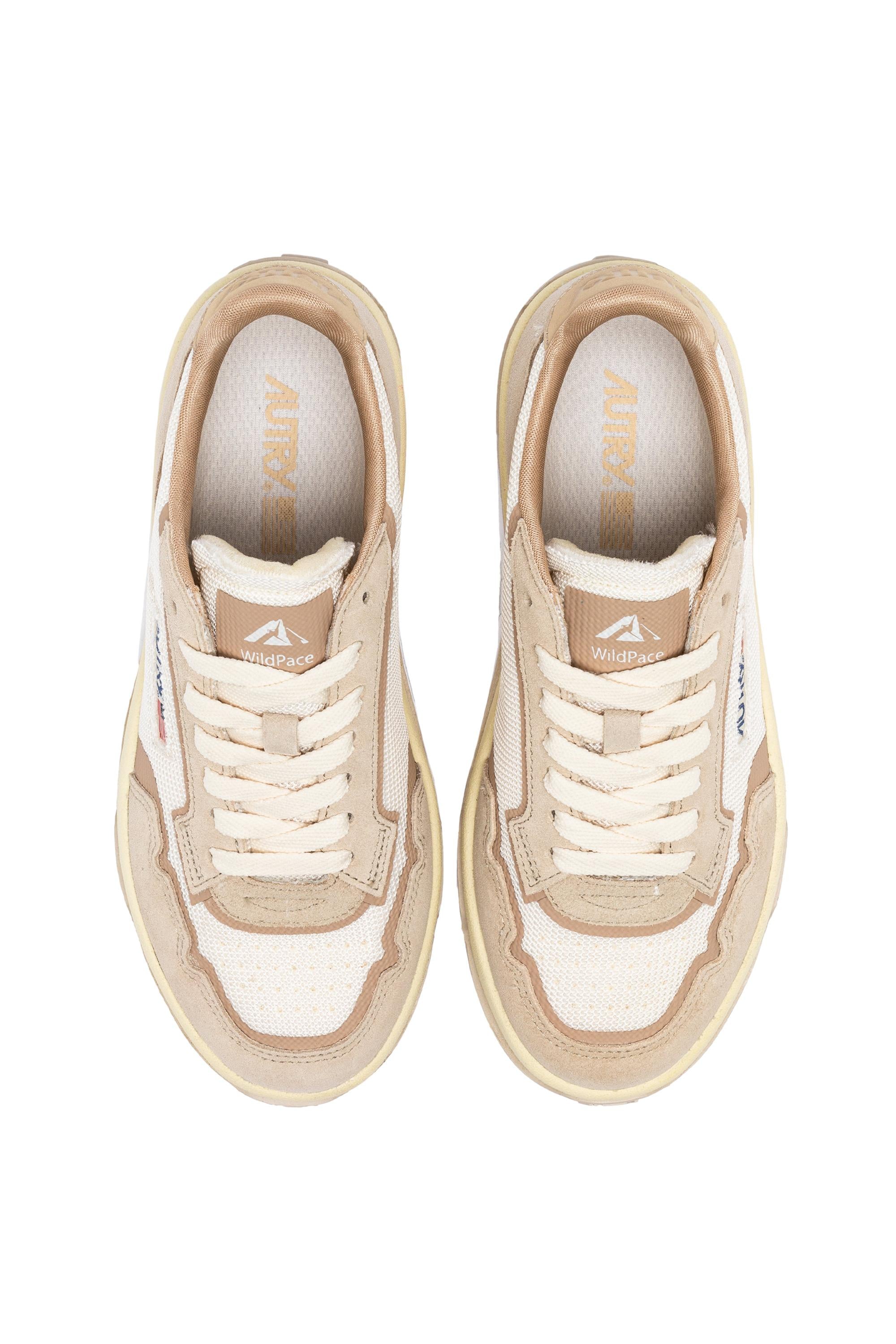 Sneakers femme wildpace en daim et cordura