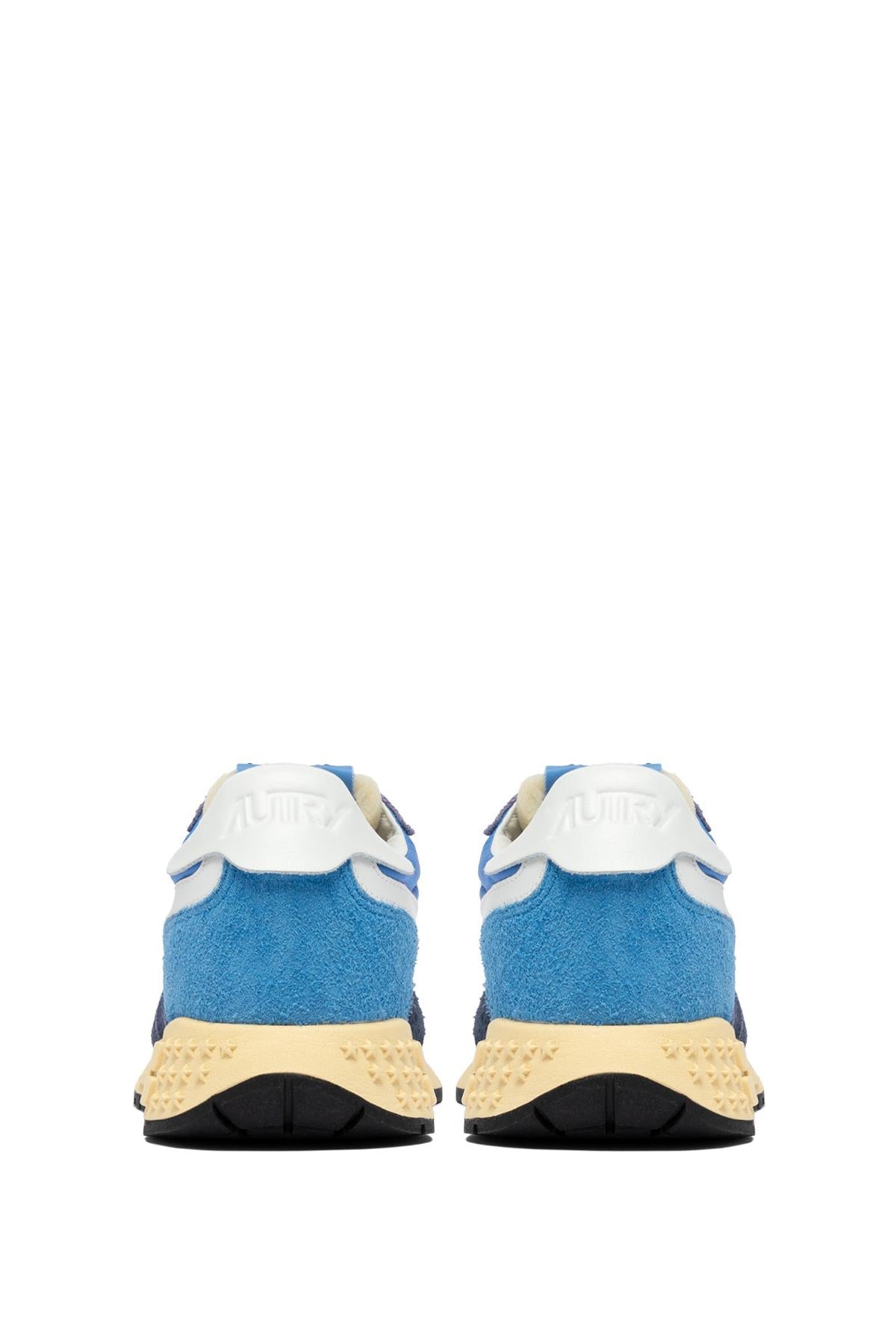 Sneaker reelwind en daim bicoloree et mesh