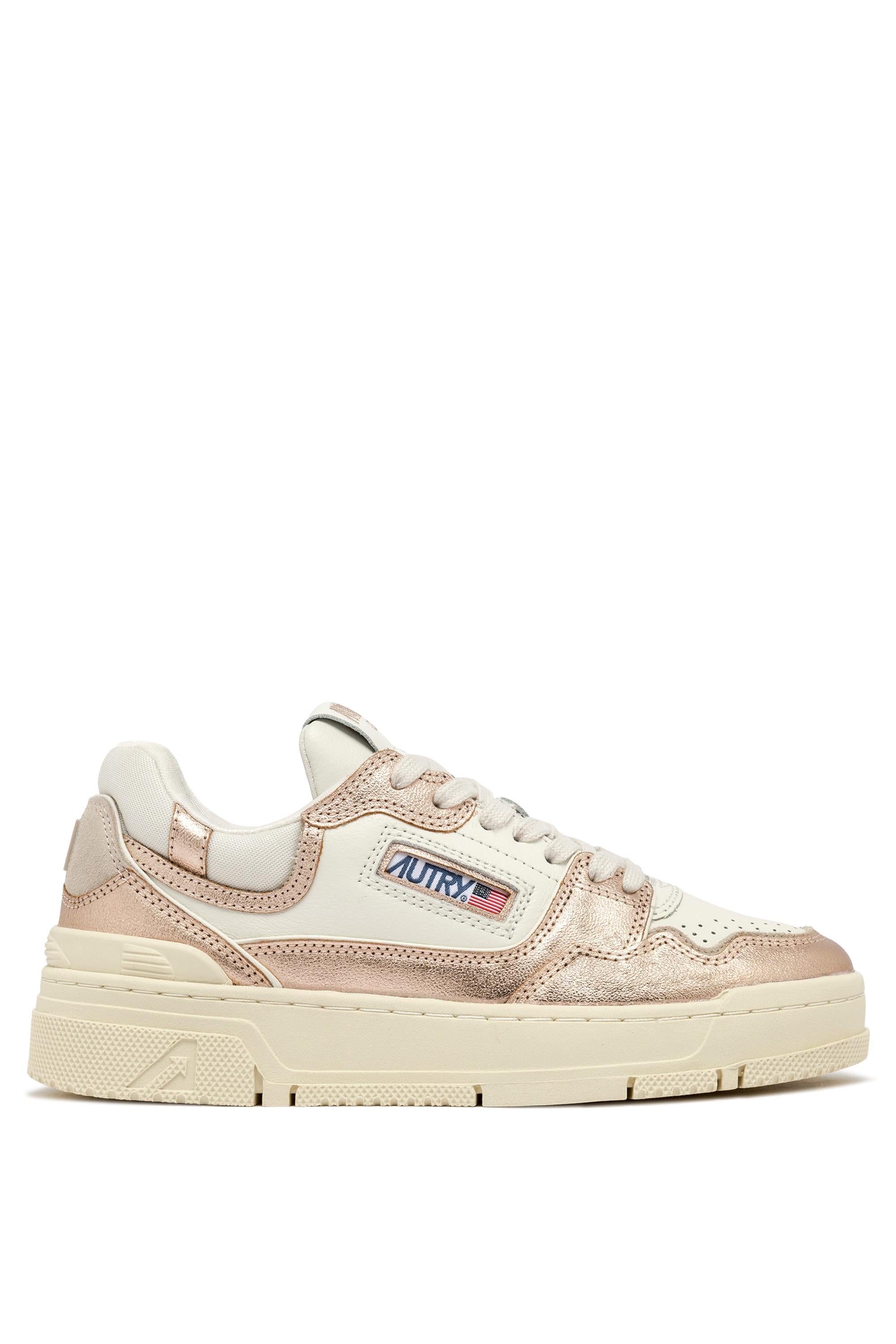 Sneaker femme clc avec détails cuivre