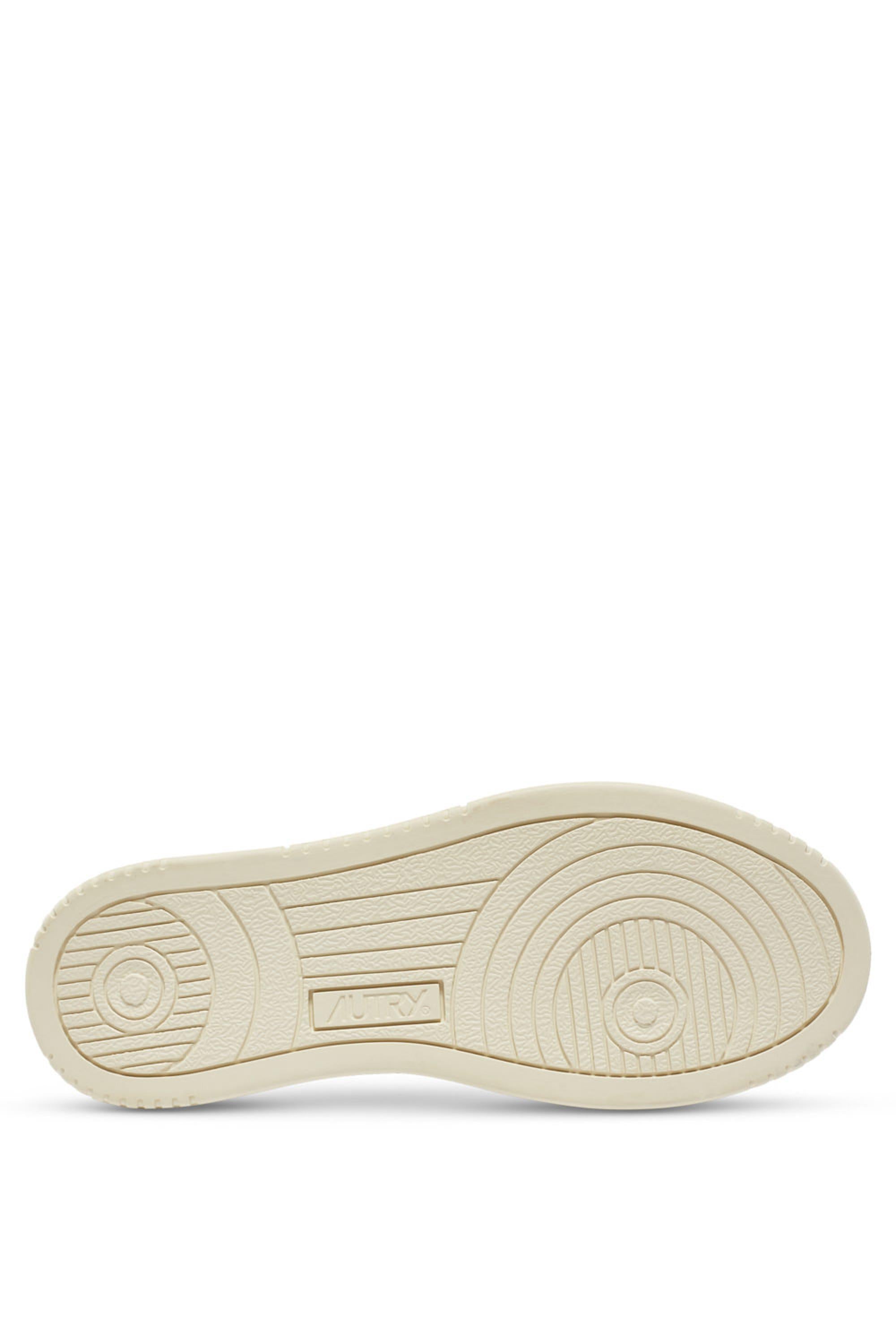 Sneaker medalist femme en cuir contrefort rose