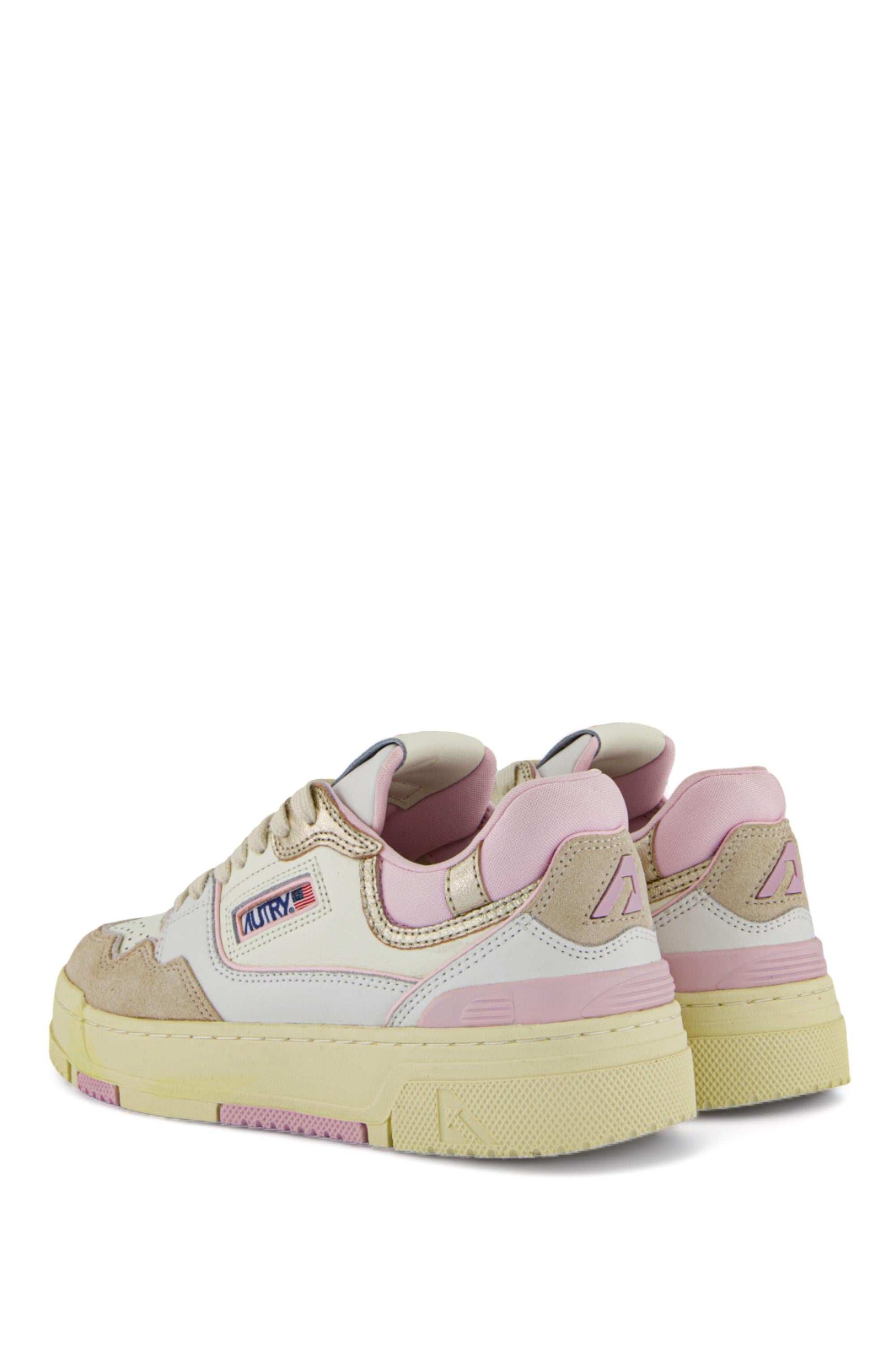 Sneaker basket femme clc avec détails roses