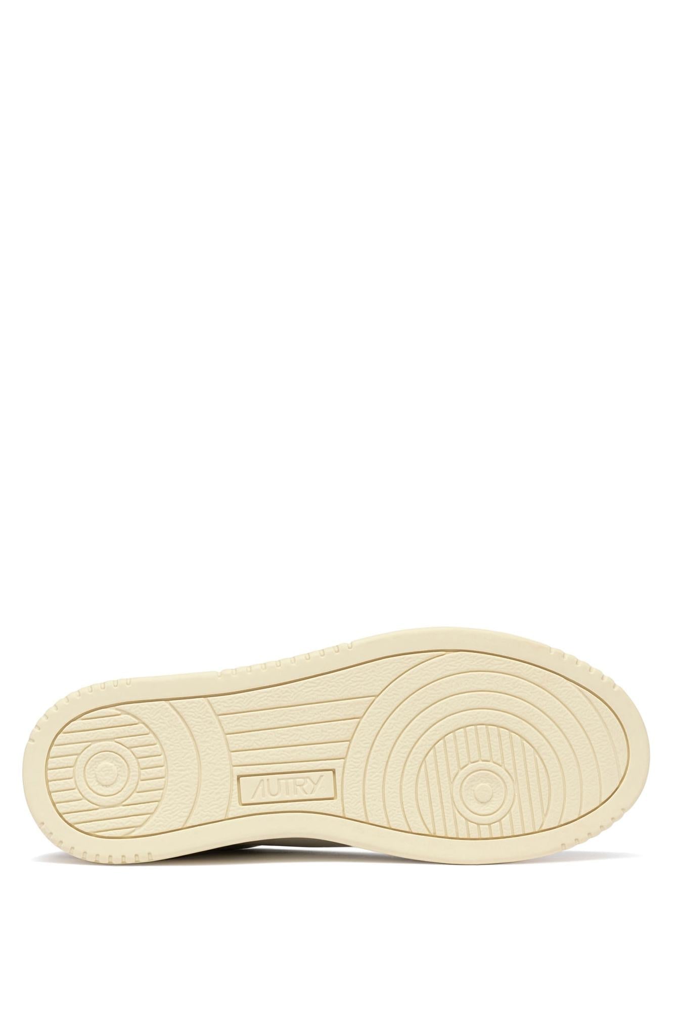 Sneaker femme medalist en cuir et daim pailleté