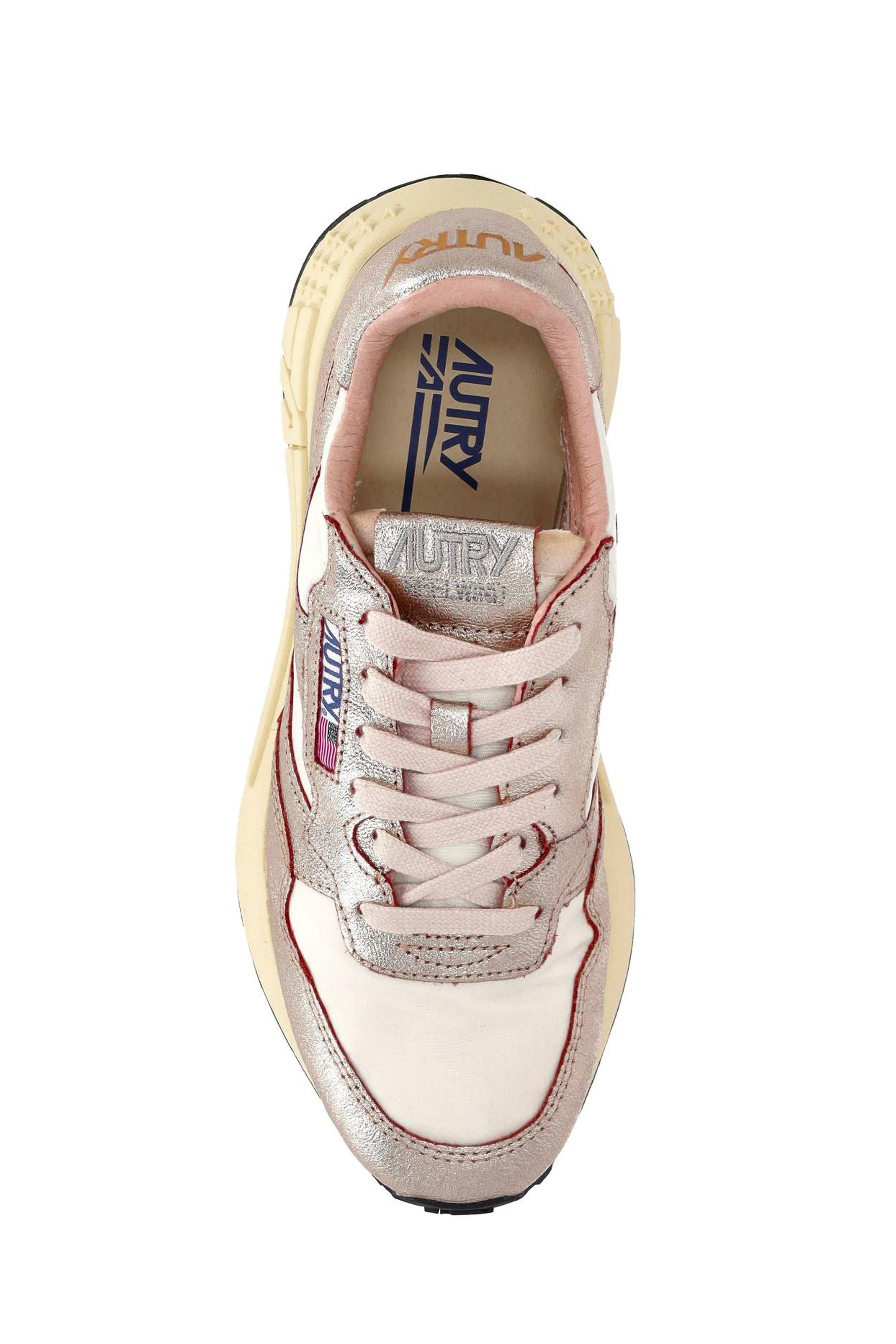 Sneaker reelwind femme en cuir et nylon