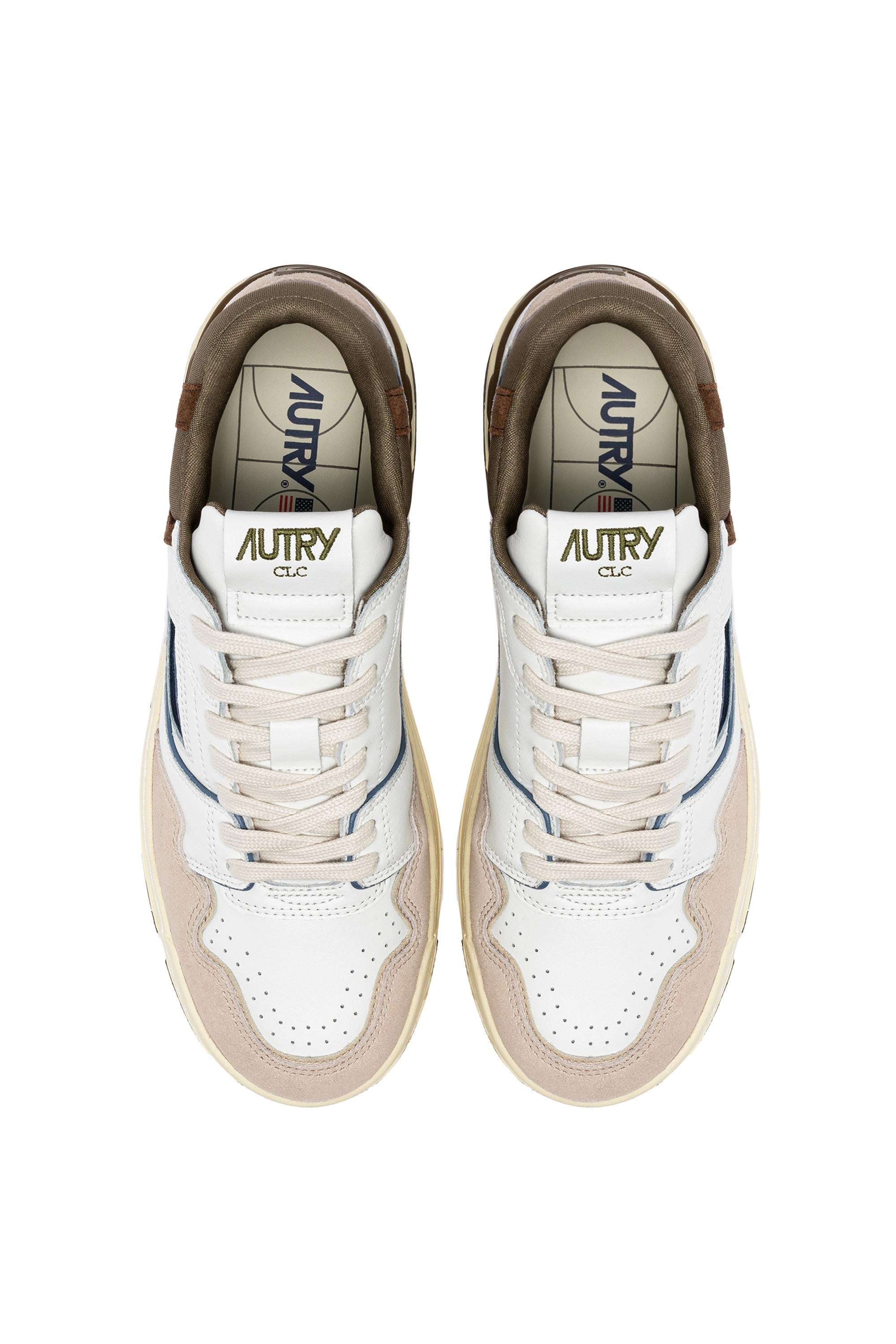 Sneaker clc avec détails vert militaire