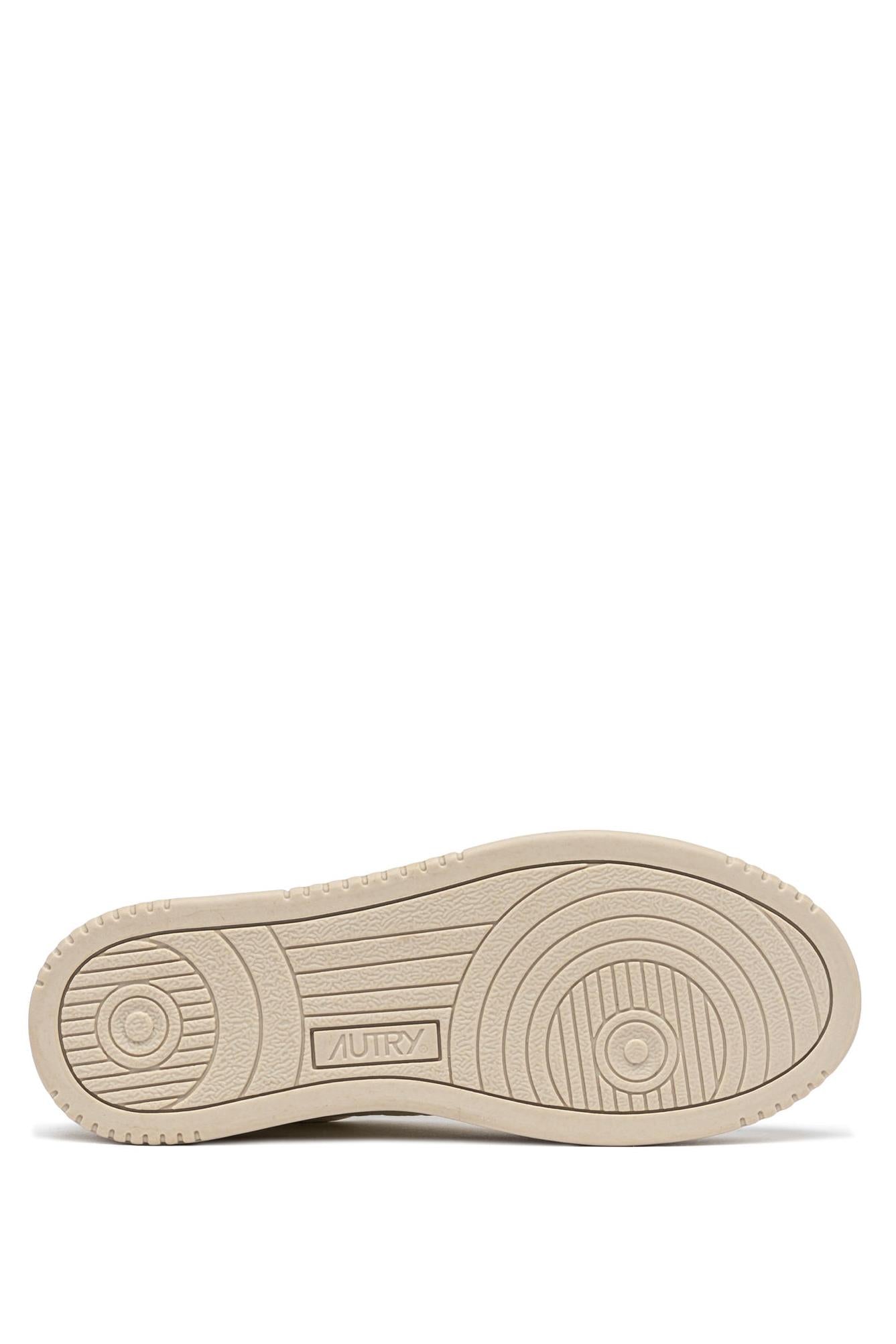 Sneaker femme medalist en cuir éléphant dettagli azzurri