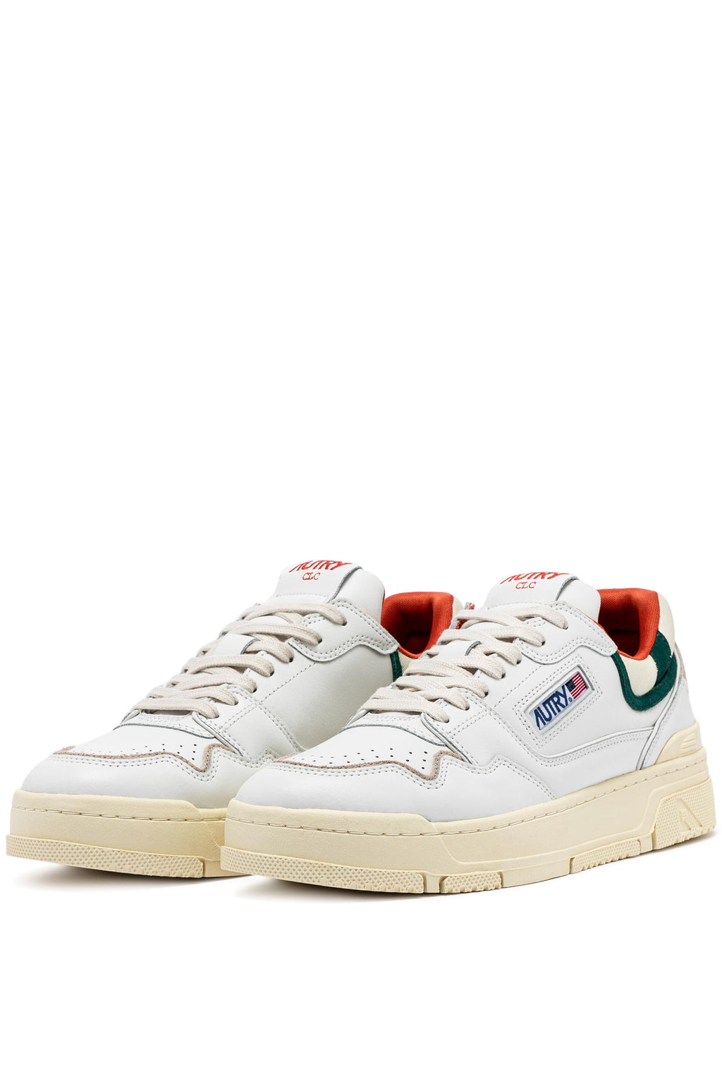 Sneaker clc avec détails orange