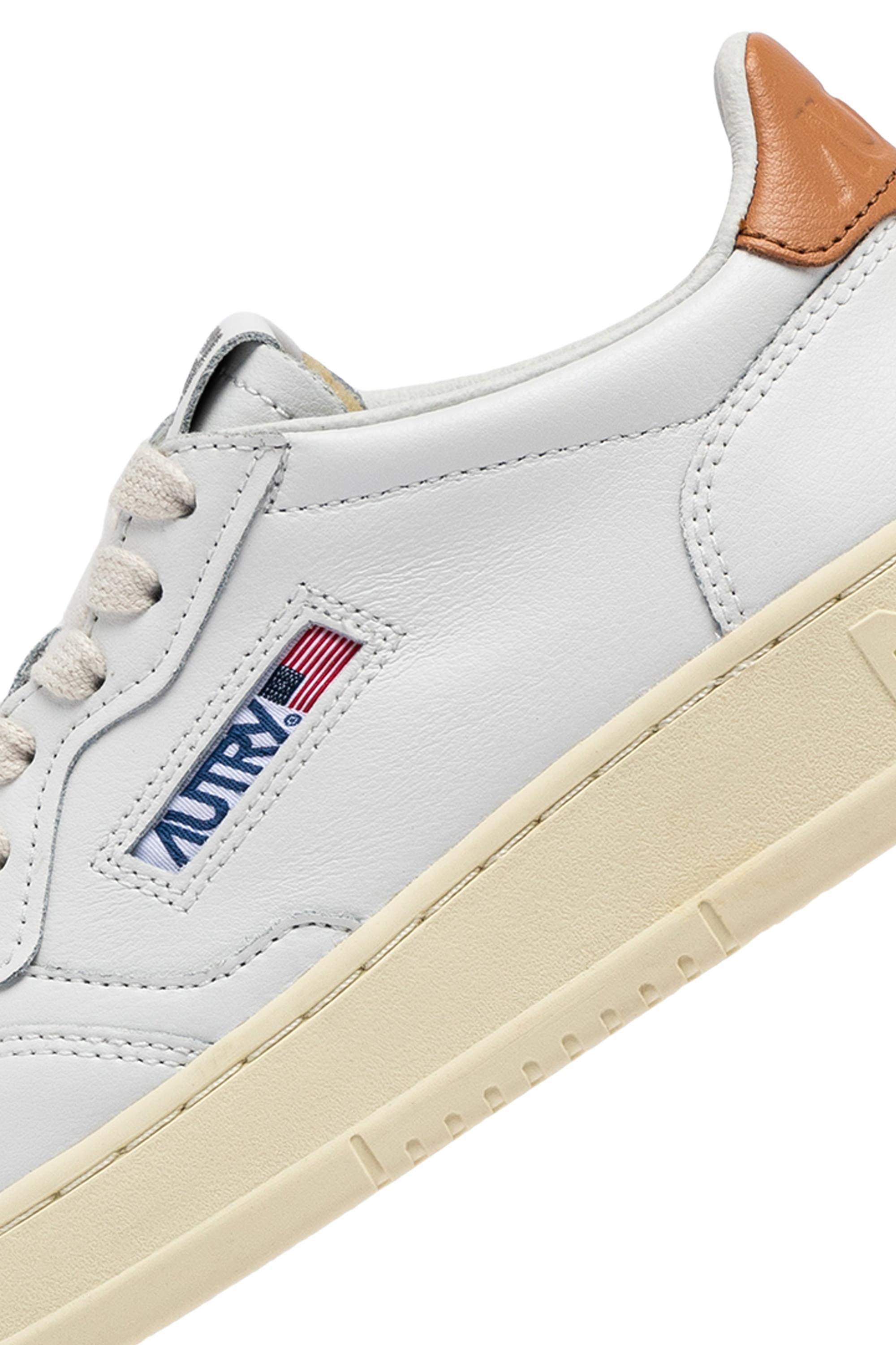 Sneaker femme medalist contrefort noisette