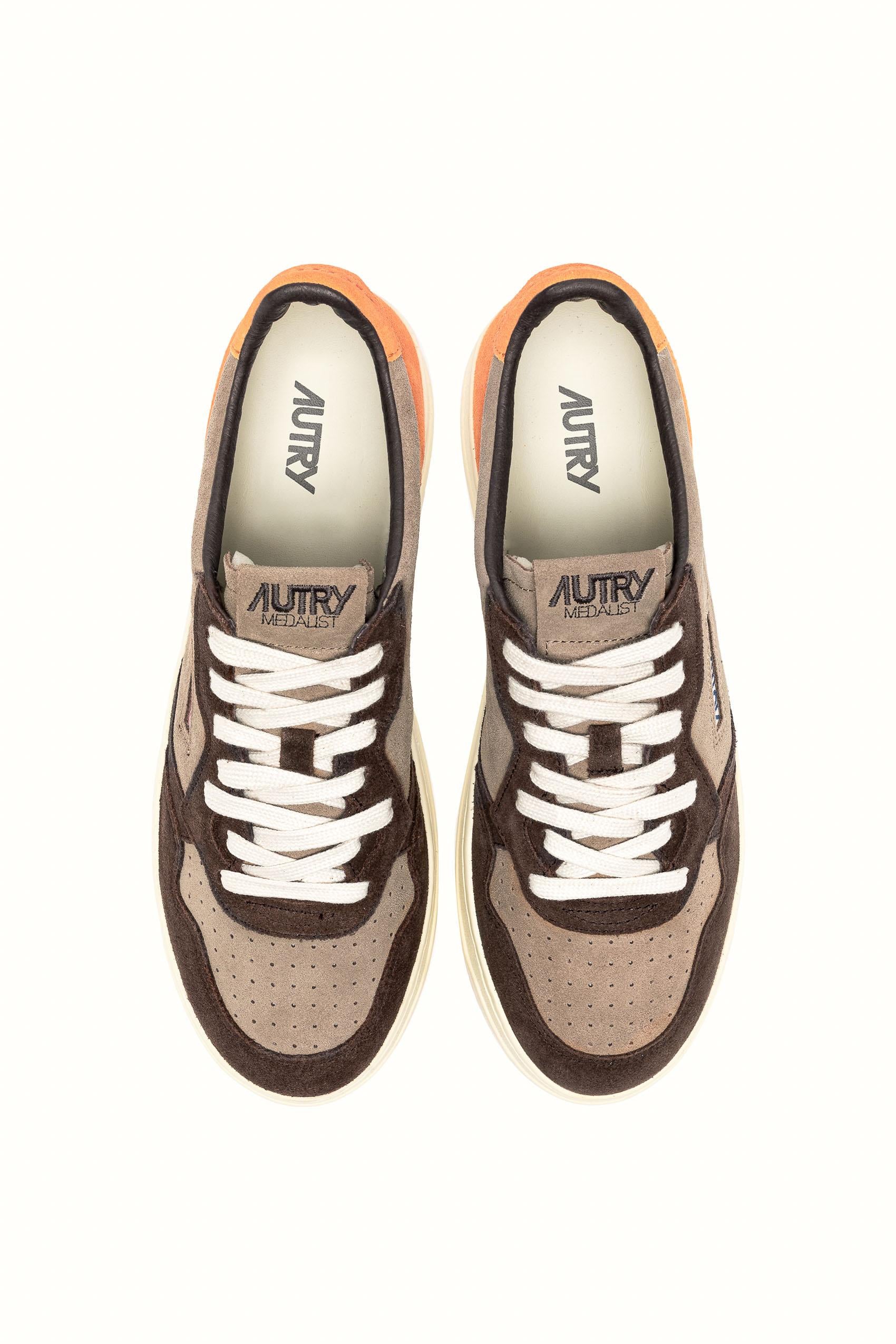 Sneaker triplo camoscio modèle medalist