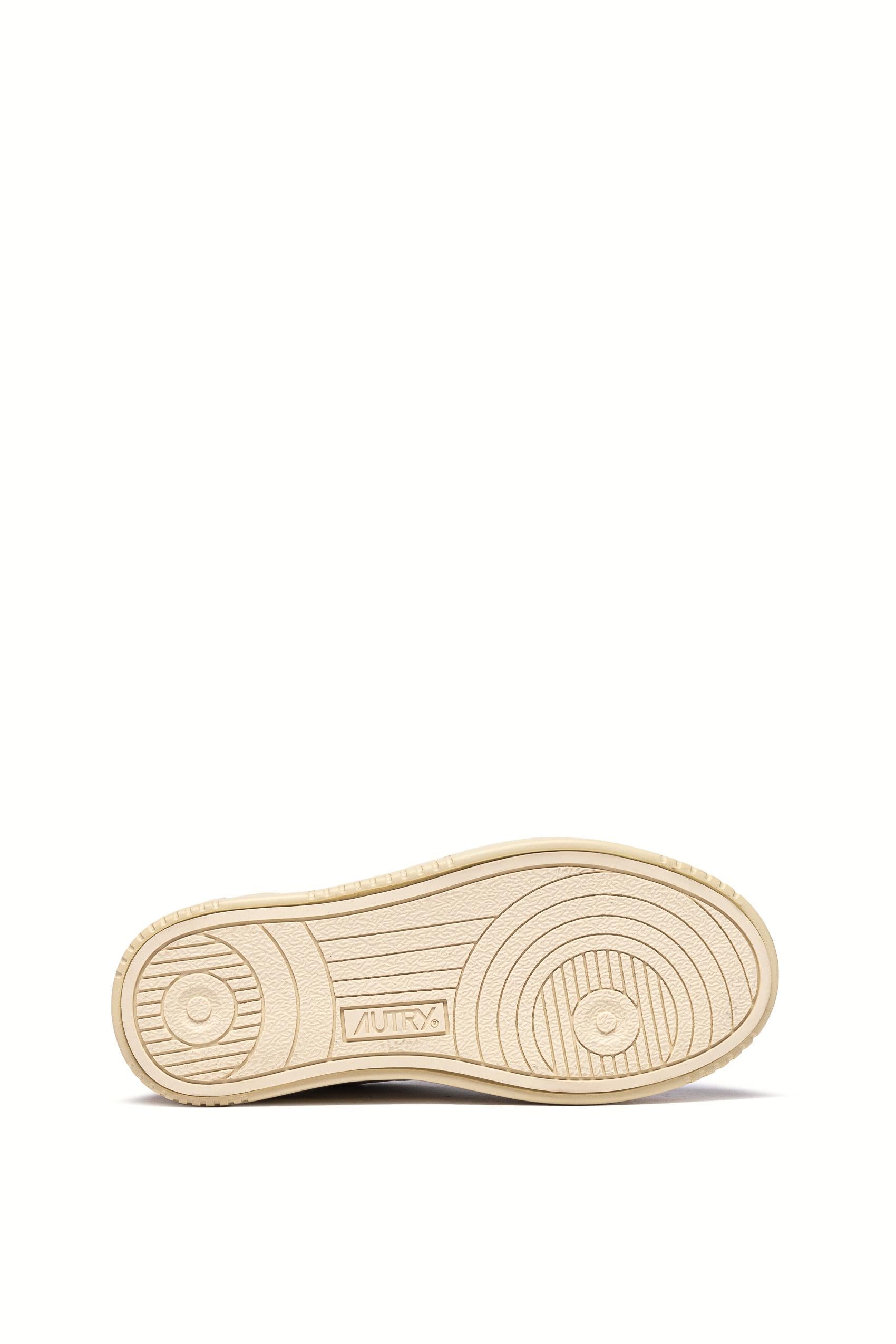 Sneaker enfant en cuir et daim talloncino blu