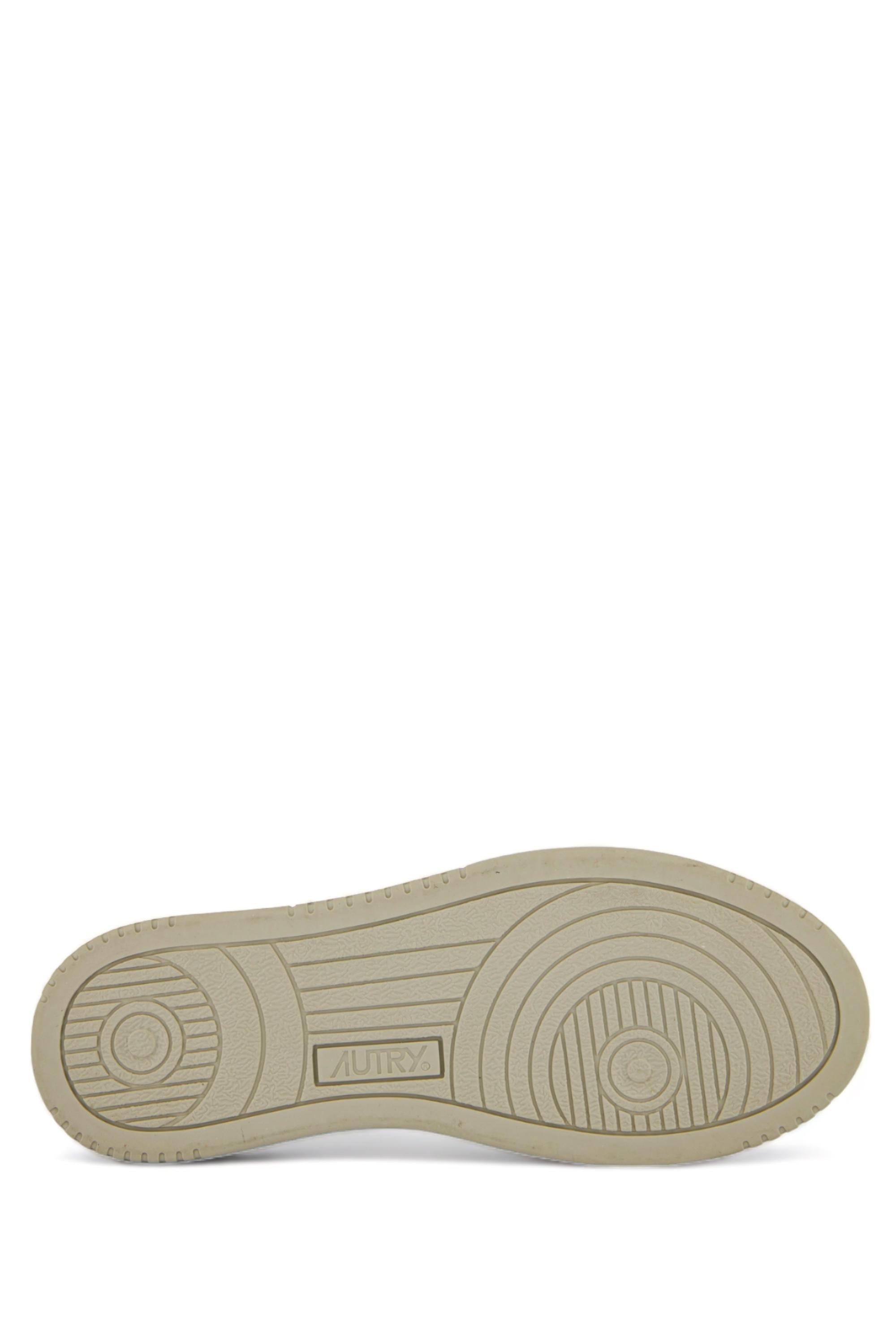 Sneaker medalist femme low en cuir effet éléphant