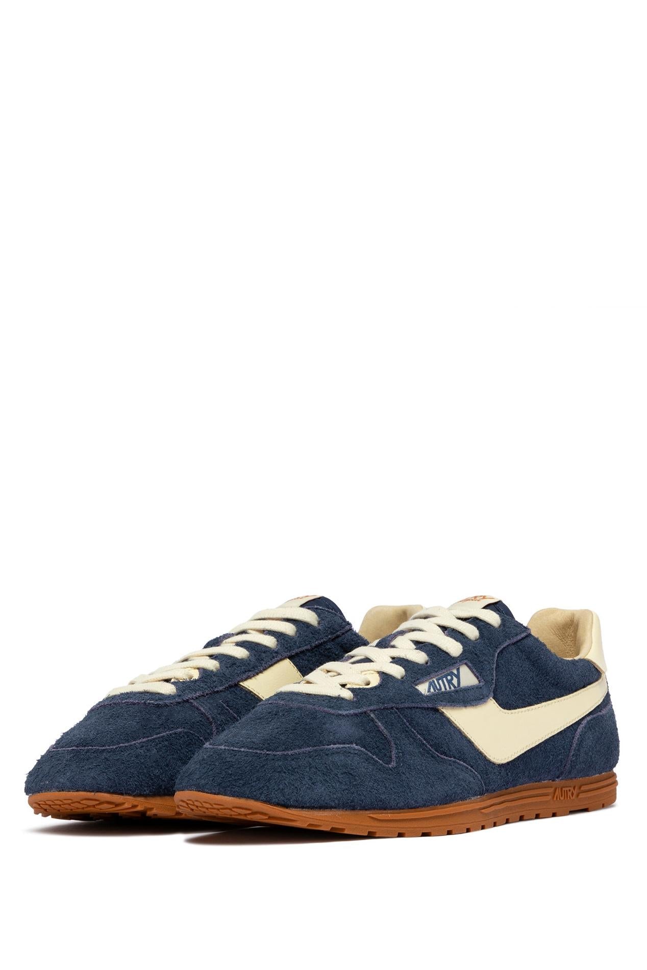 Sneaker windspin en daim