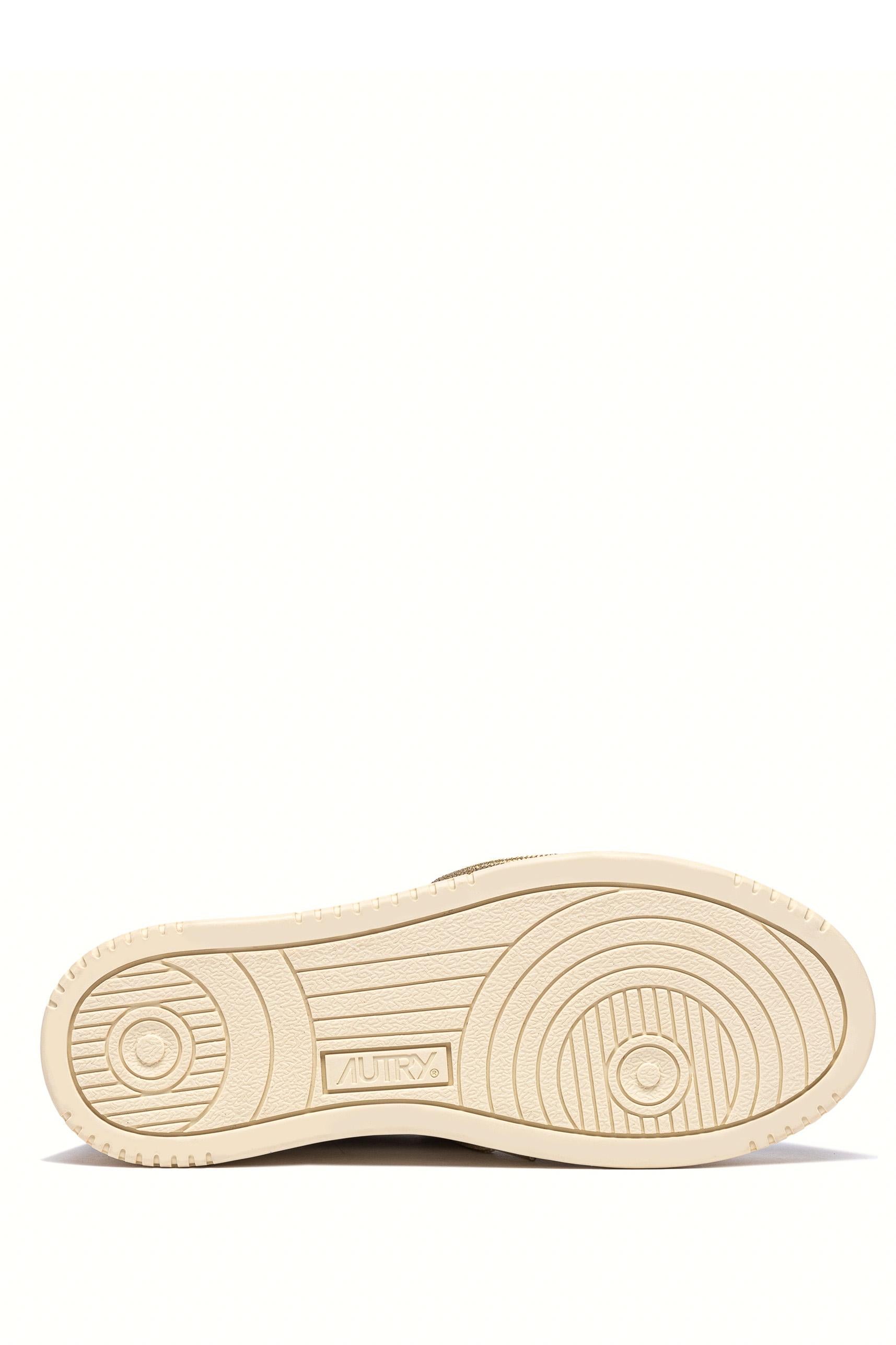 Sneaker femme avec lacets dorés modèle medalist