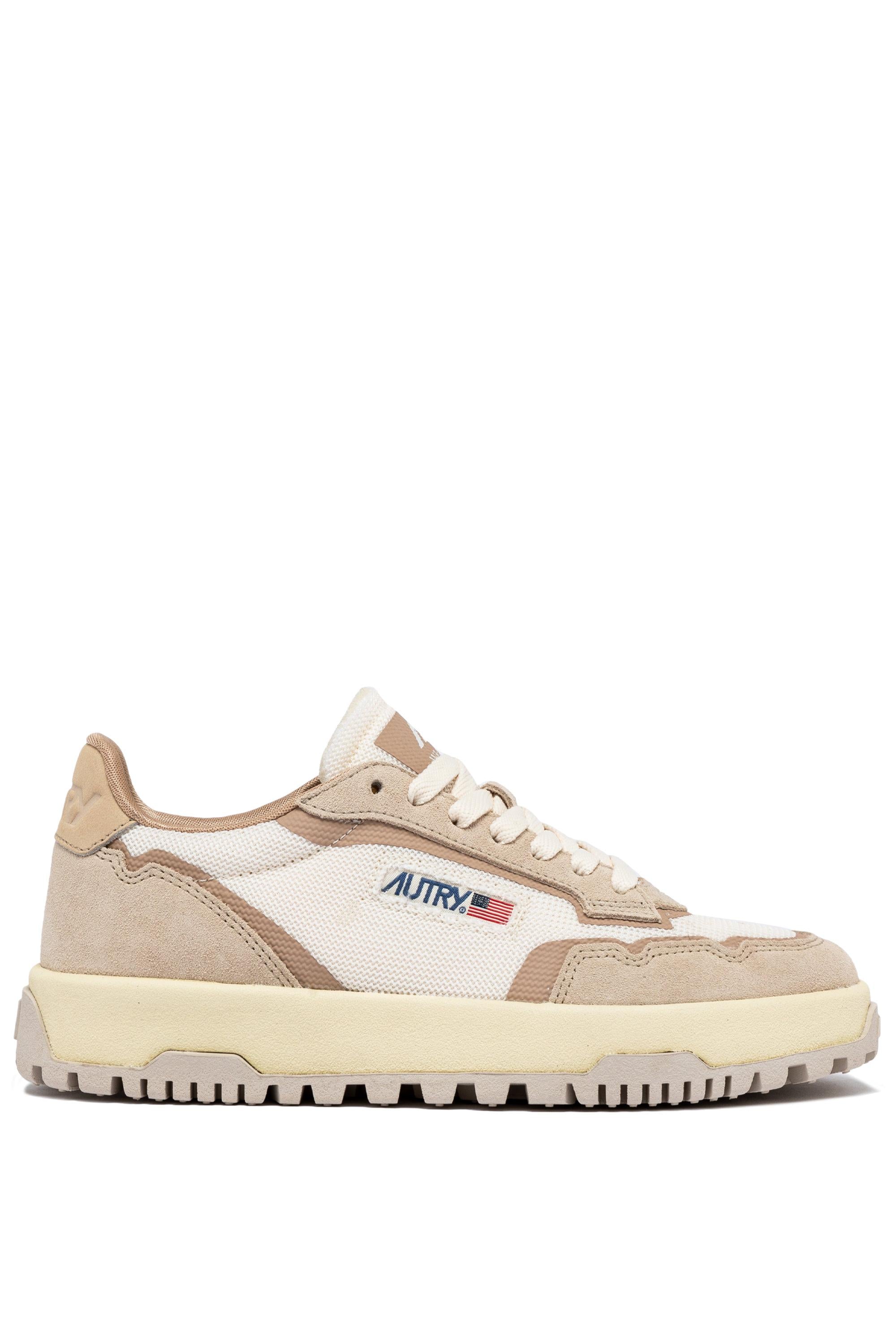 Sneakers femme wildpace en daim et cordura
