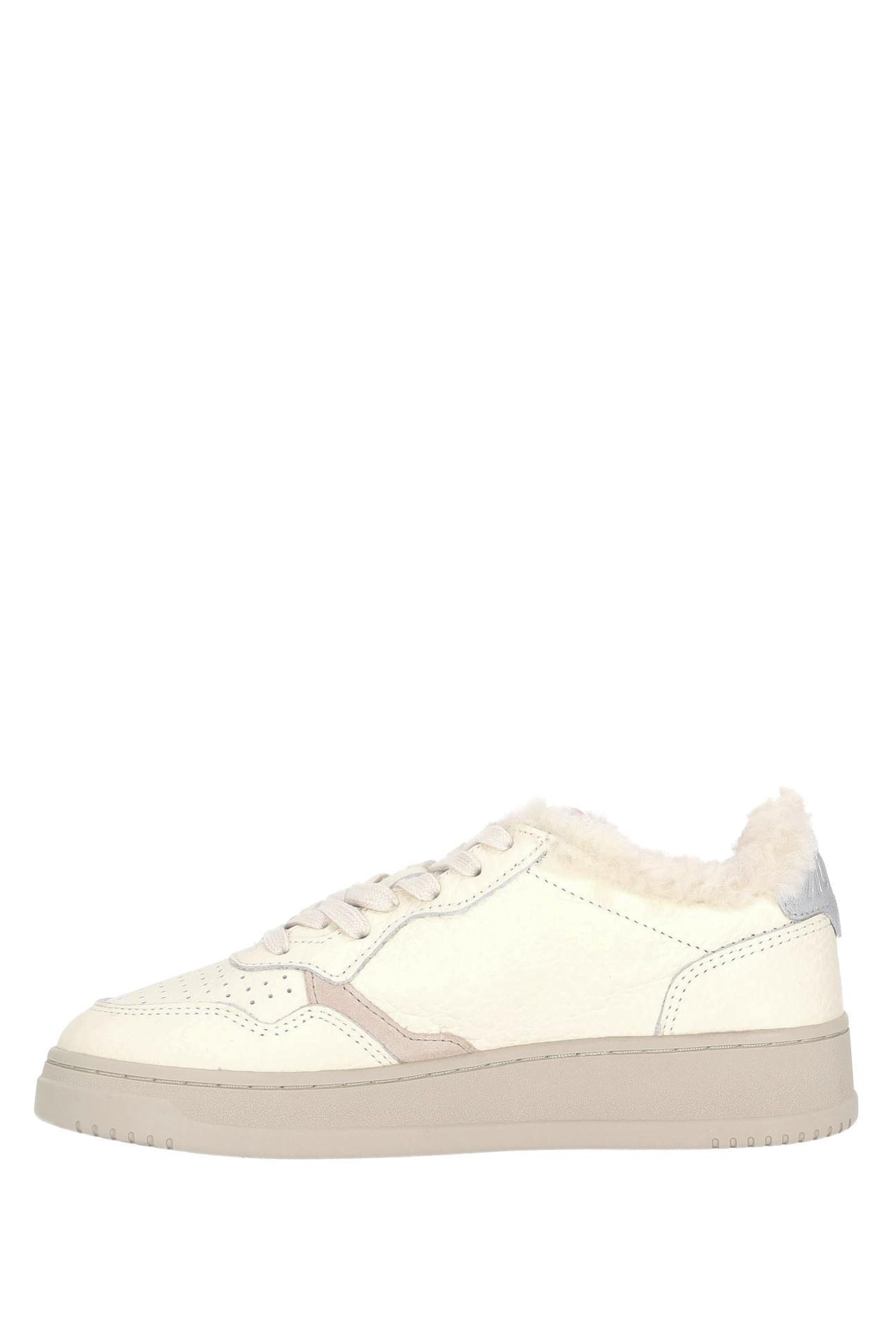 Sneaker medalist femme en cuir éléphant doublure peluche