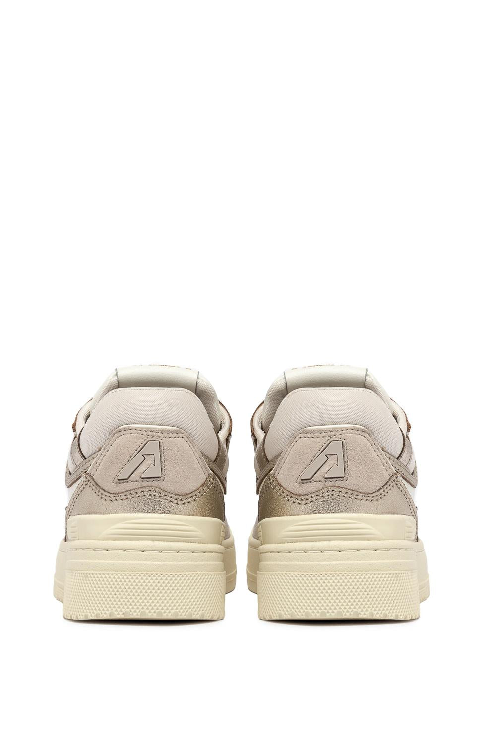 Sneaker femme modèle clc dettagli bronzo