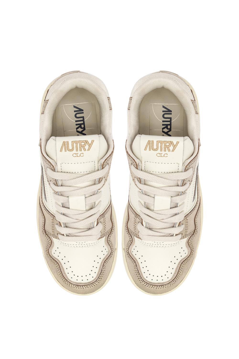 Sneaker femme modèle clc dettagli bronzo