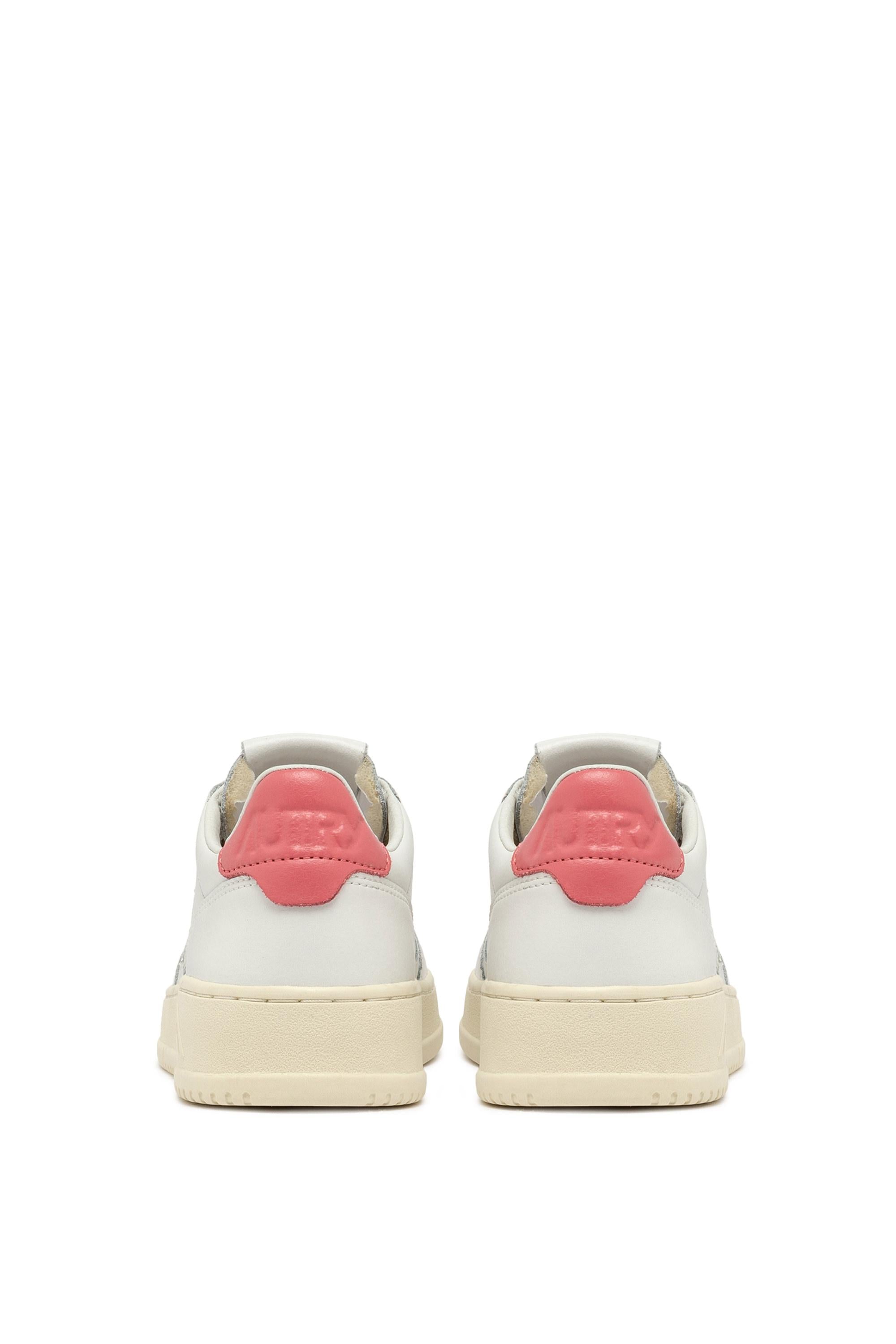 Sneaker femme medalist contrefort rose intense