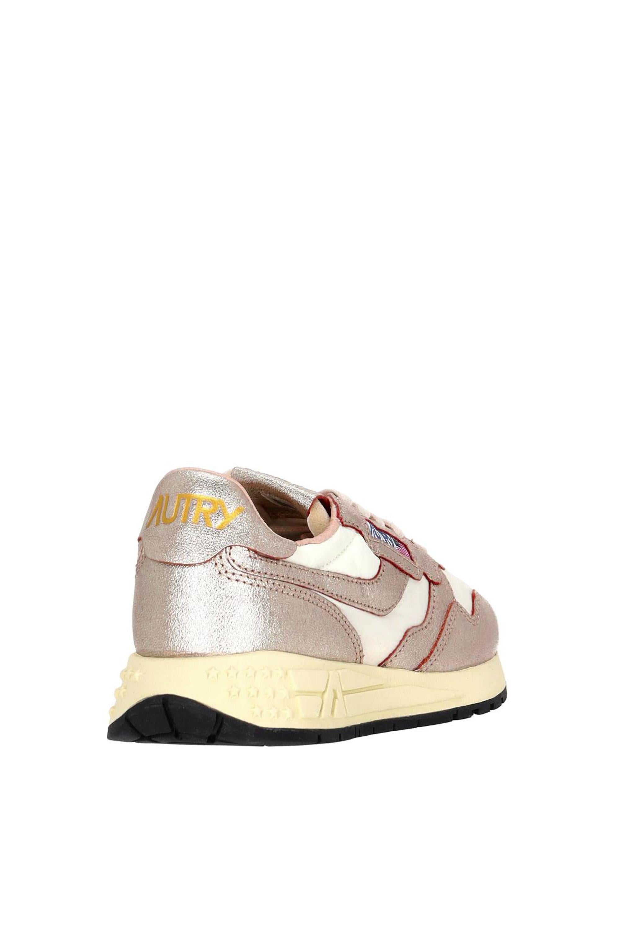 Sneaker reelwind femme en cuir et nylon