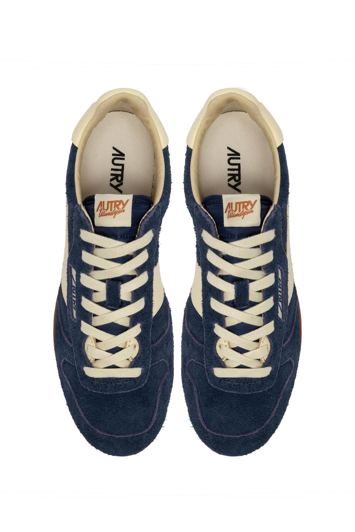 Sneaker windspin en daim