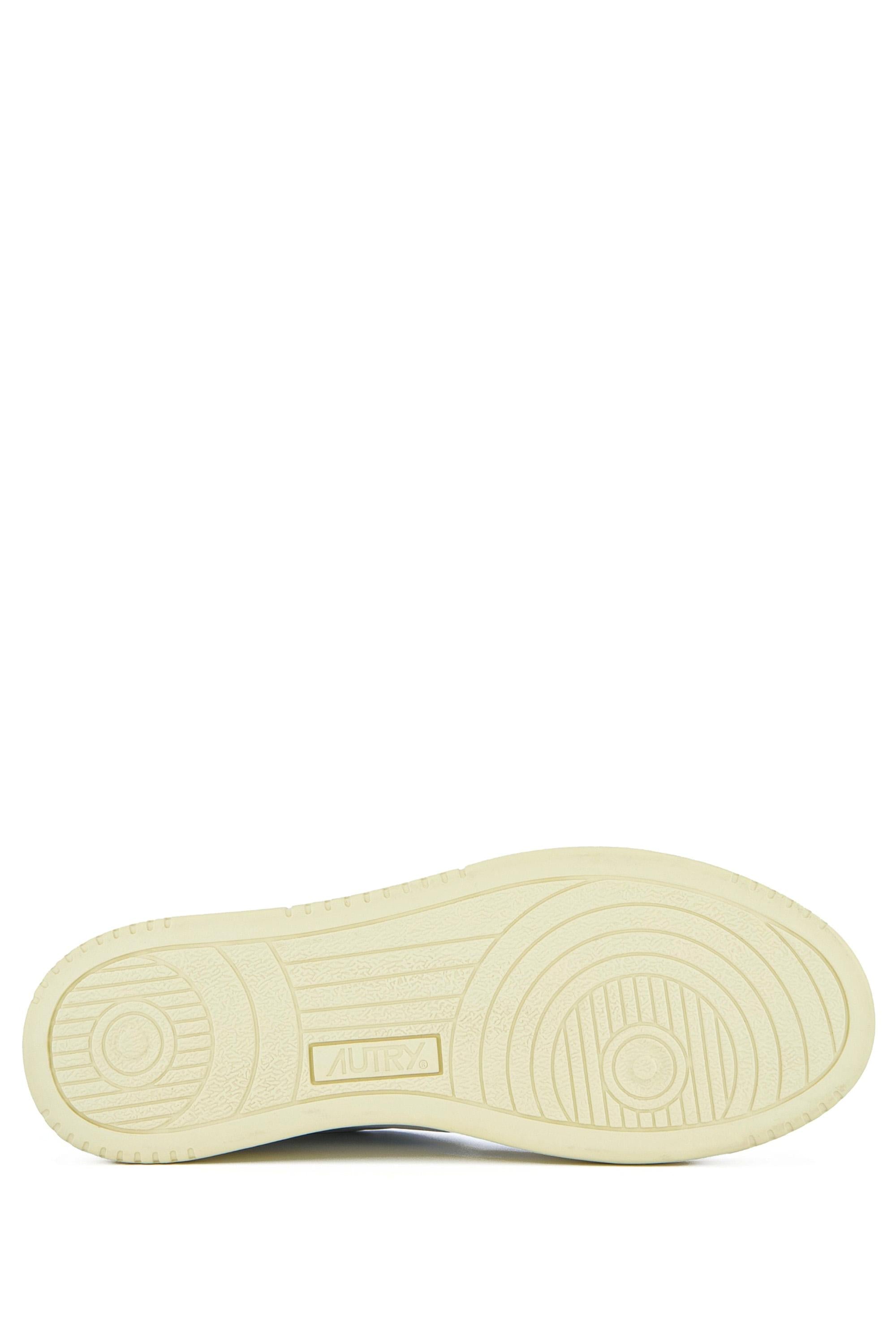 Sneaker femme dallas en cuir contrefort argenté