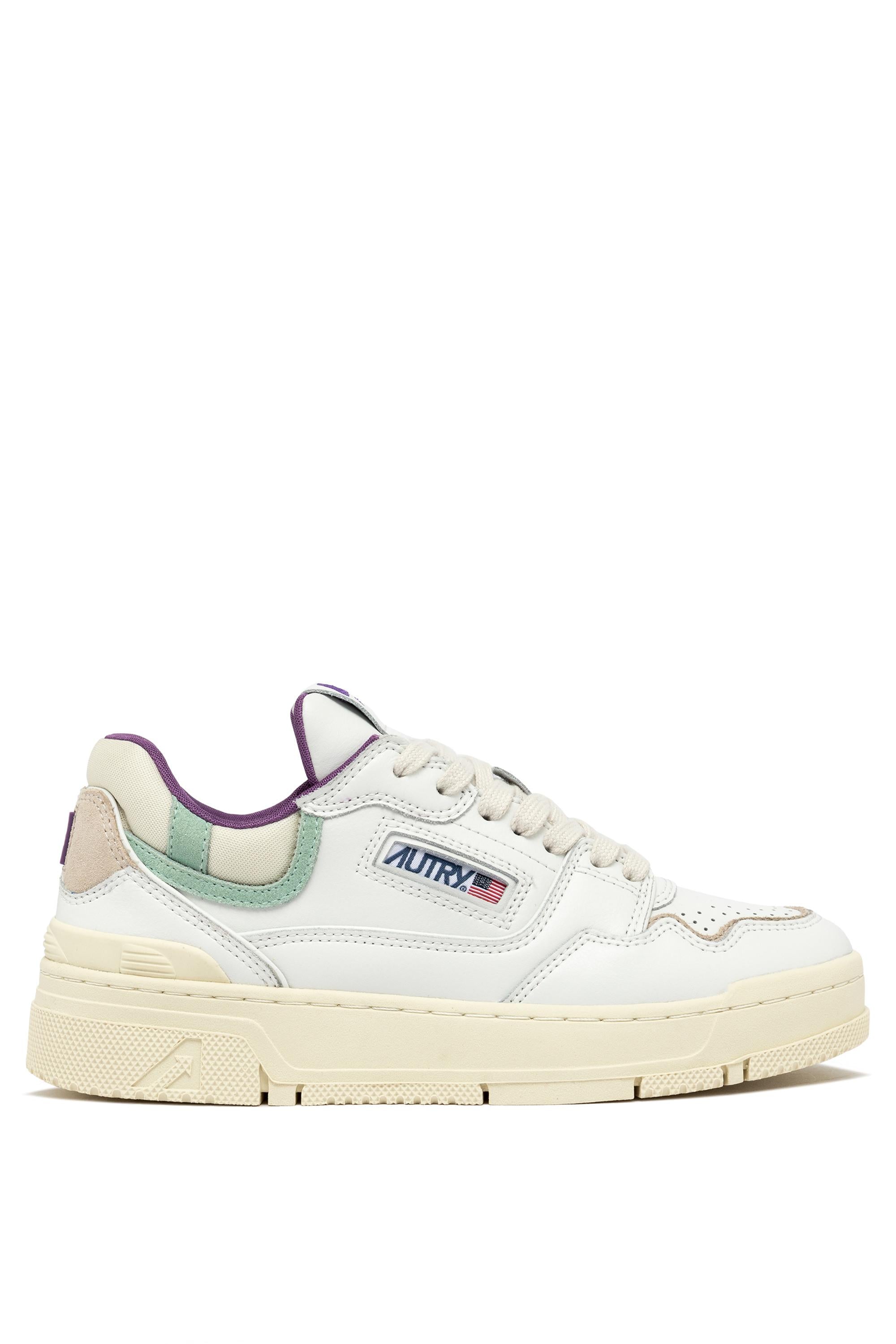 Sneaker femme clc avec détails violets