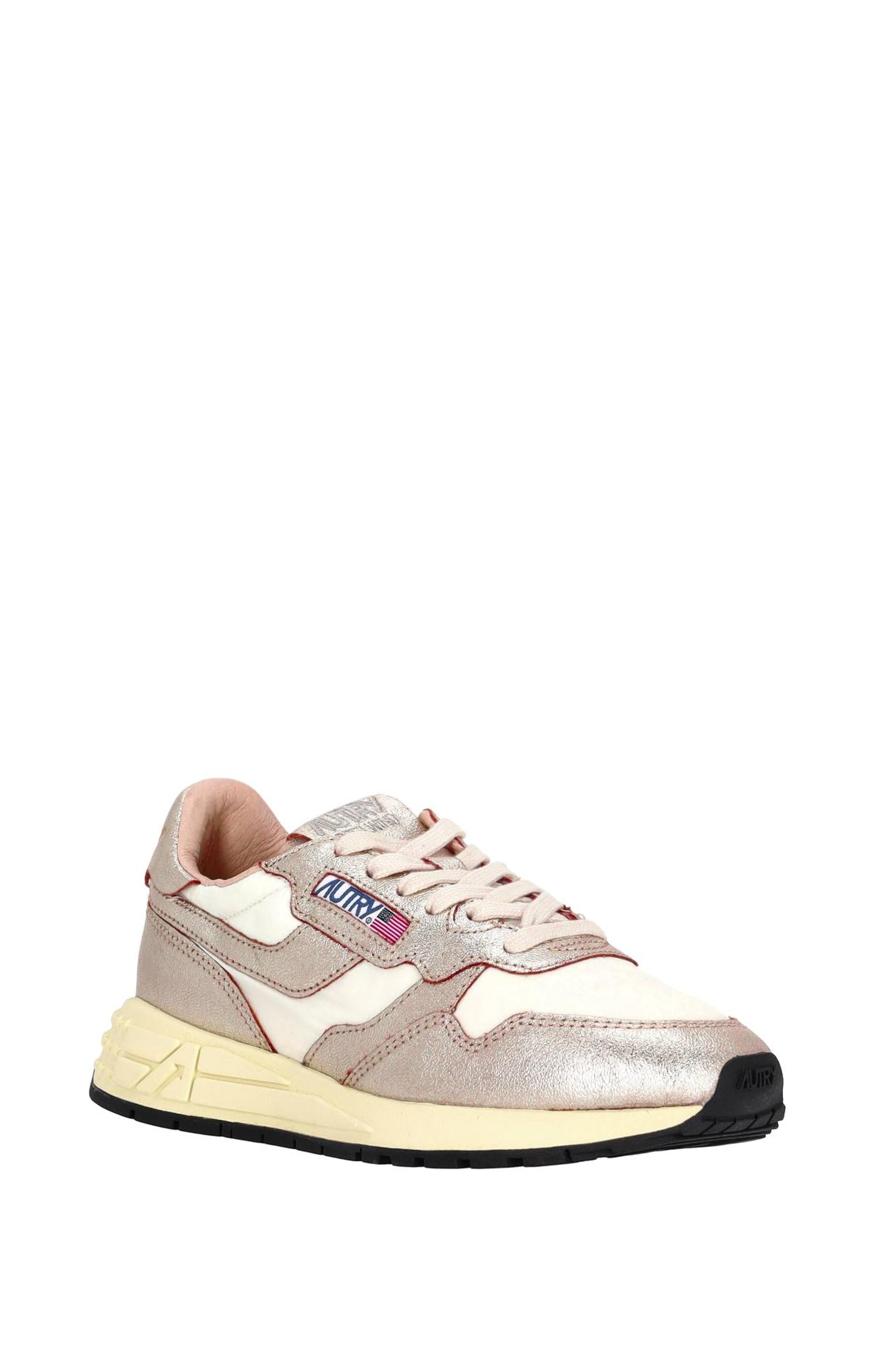 Sneaker reelwind femme en cuir et nylon