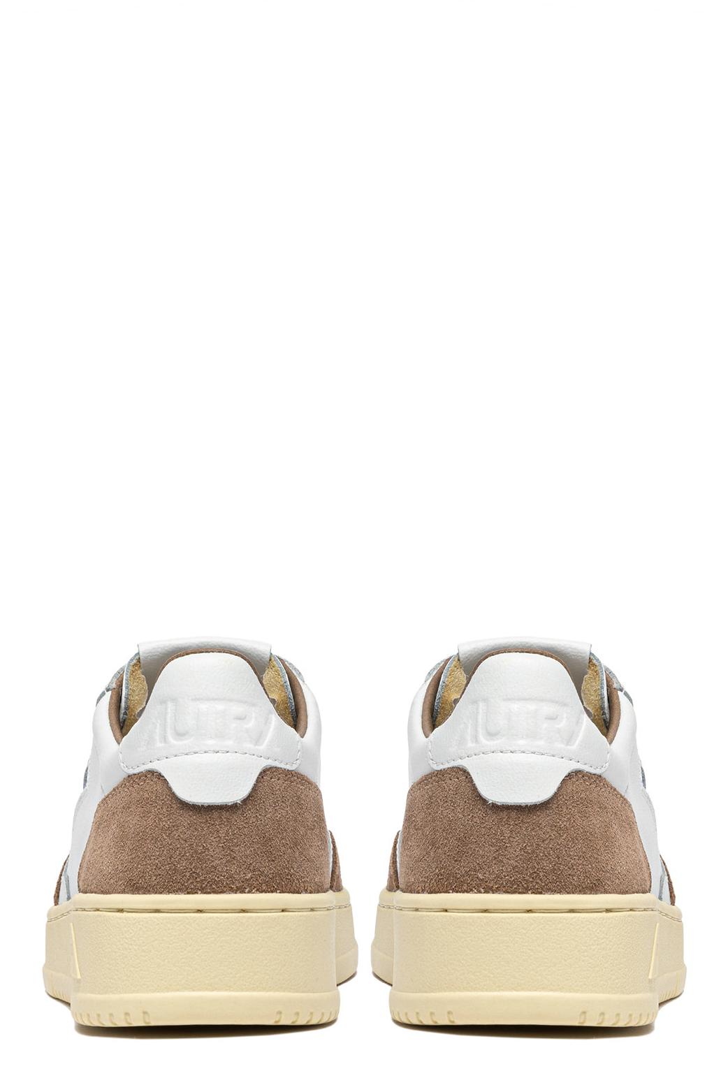 Sneaker femme medalist en cuir supersoft et daim